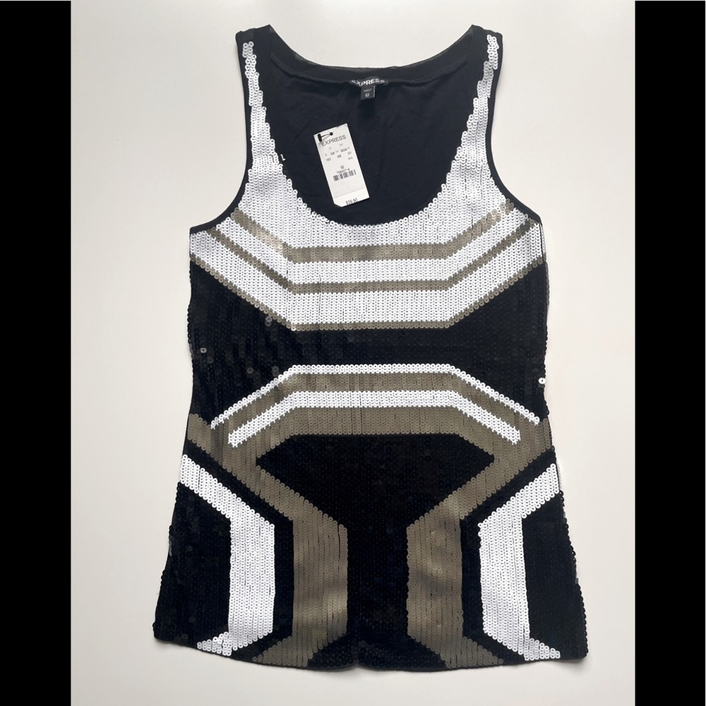 BNWT Express Sequin Tank